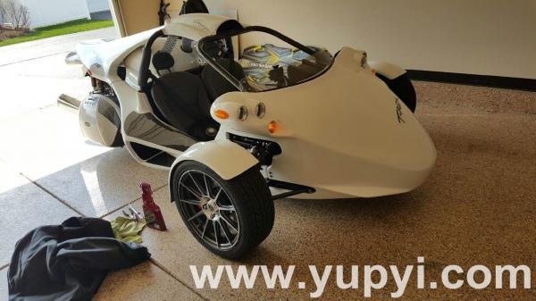 2015 Campagna T-Rex 16SP Performance Model Trike White