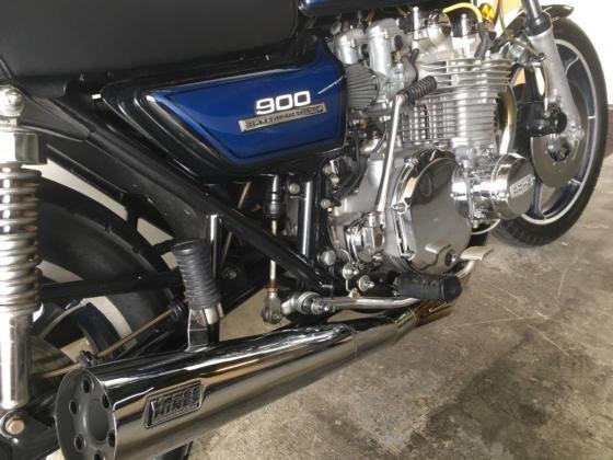 1975 Kawasaki kz900 Original Blue Edition