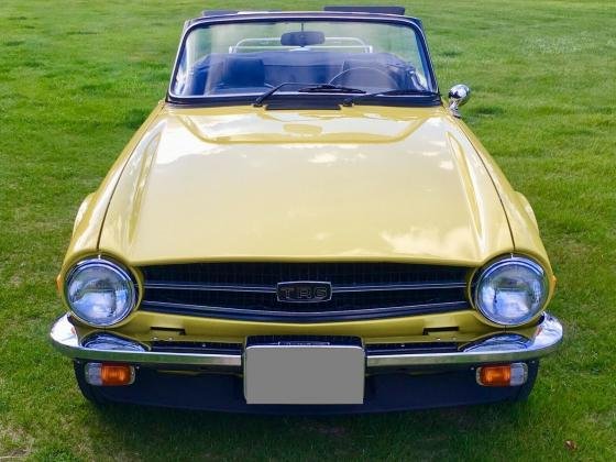 1975 Triumph TR-6 Convertible Manual 6cyl