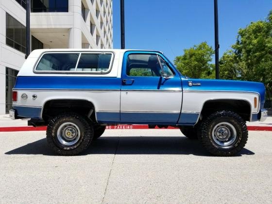 1976 Chevrolet K5 Blazer CHEYENNE 4X4 Automatic 400 V8