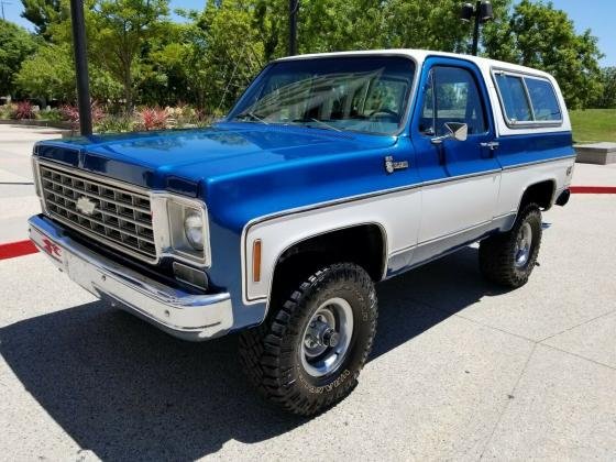 1976 Chevrolet K5 Blazer CHEYENNE 4X4 Automatic 400 V8