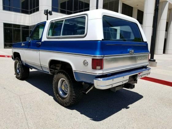 1976 Chevrolet K5 Blazer CHEYENNE 4X4 Automatic 400 V8