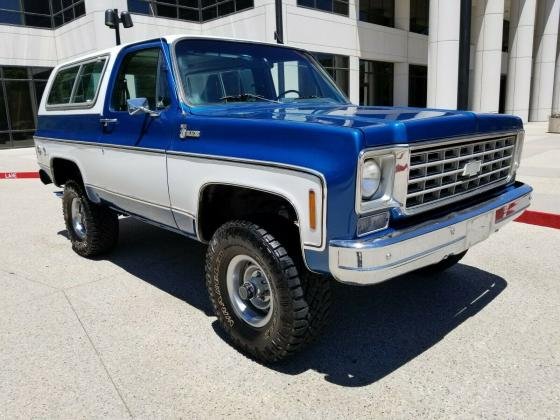 1976 Chevrolet K5 Blazer CHEYENNE 4X4 Automatic 400 V8