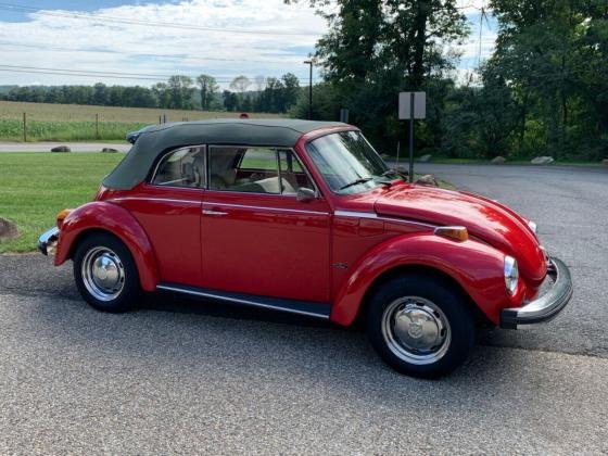 1976 Volkswagen Beetle-Classic Convertible Manual