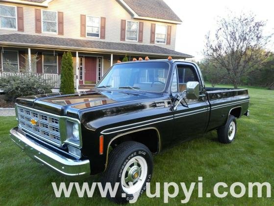 1977 Chevrolet C/K Pickup 2500 Scottsdale K20 4X4 350 4bbl