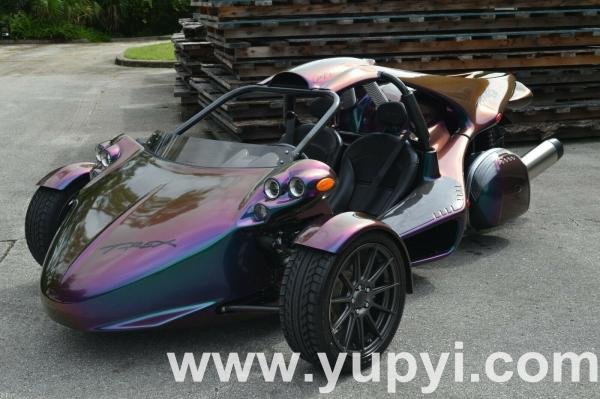 2016 Campagna T-Rex 16S Purple-Green Chameleon Reverse Trike