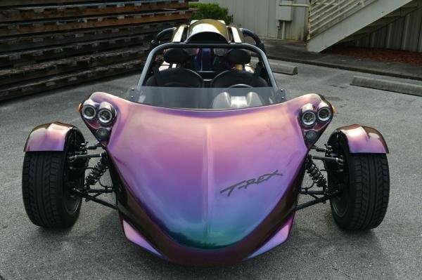 2016 Campagna T-Rex 16S Purple-Green Chameleon Reverse Trike