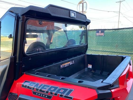 2016 Polaris General 1000 Full Hard Cab with Plow