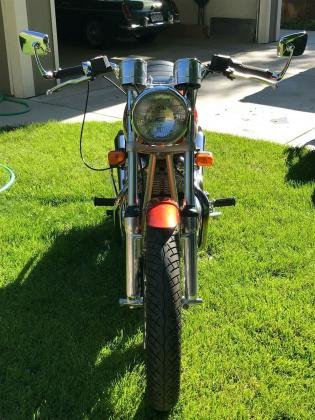 1974 Norton Commando Restored Pearl Orange