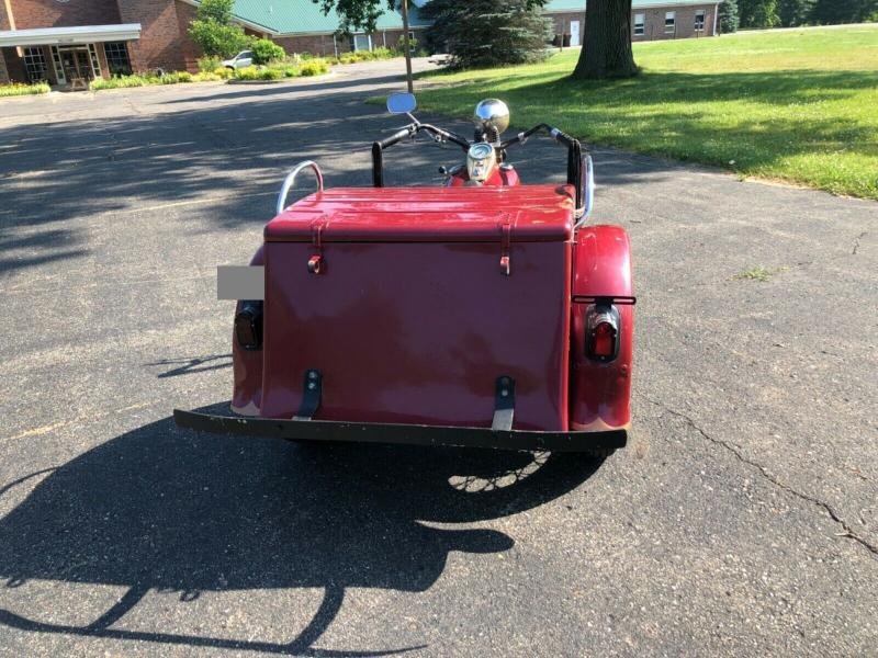 Motorcycles - 1948 Harley-Davidson Touring Servi Car Trike