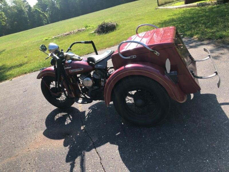 Motorcycles - 1948 Harley-Davidson Touring Servi Car Trike