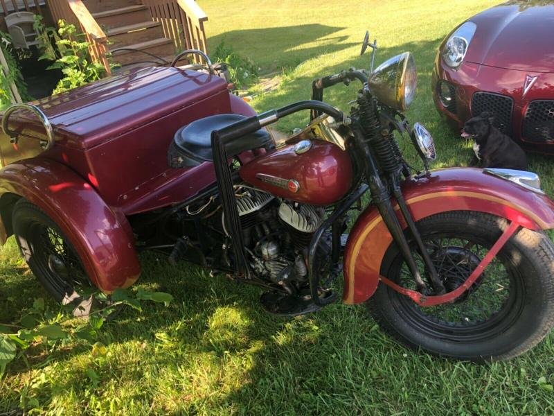 Motorcycles - 1948 Harley-Davidson Touring Servi Car Trike