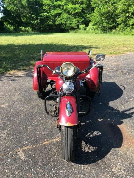 Motorcycles - 1948 Harley-Davidson Touring Servi Car Trike