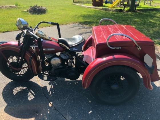 1948 Harley-Davidson Touring Servi Car Trike