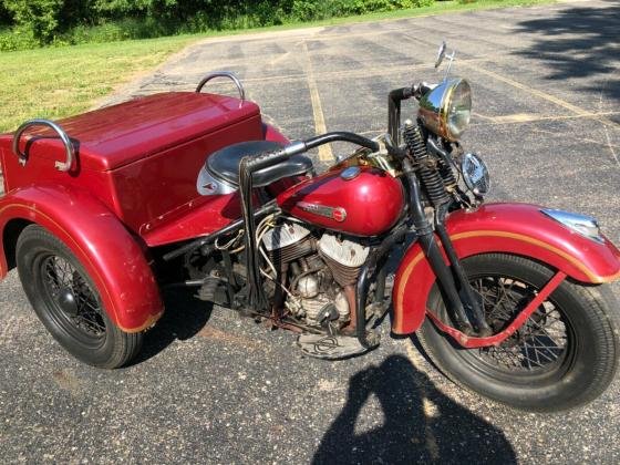 1948 Harley-Davidson Touring Servi Car Trike