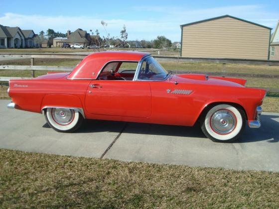 1955 Ford Thunderbird Factory Air Convertible V8