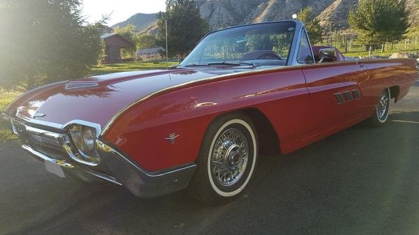 1963 Ford Thunderbird Factory Roadster 390