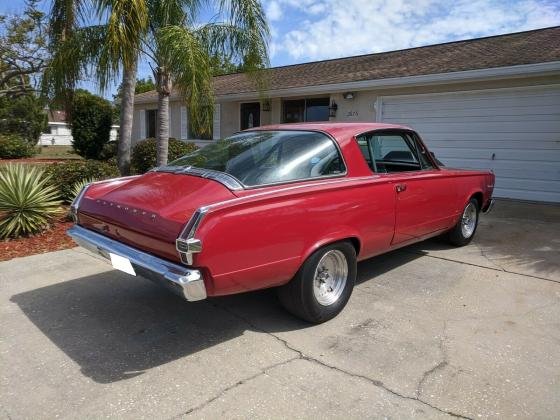 1966 Plymouth Barracuda 340Ci 4 speed