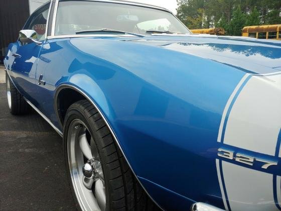 1968 Chevrolet Camaro SS 327CI Blue Automatic