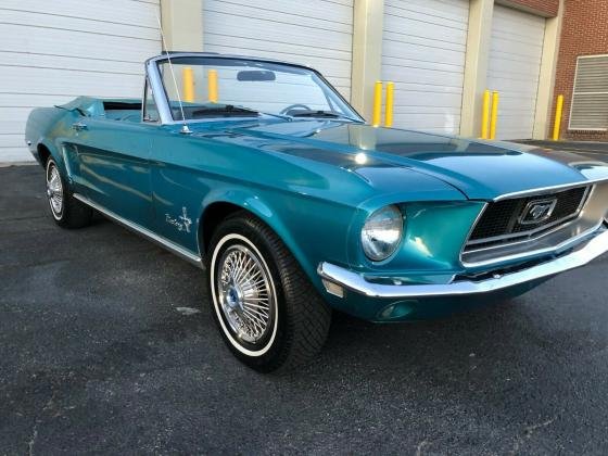 1968 Ford Mustang 289 c.i Convertible