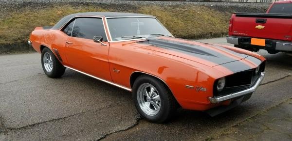 1969 Chevrolet Camaro 355Ci Z28 Orange