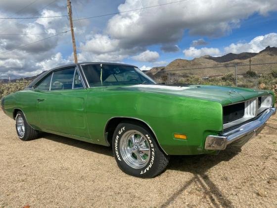 1969 Dodge Charger F6 XS29 4 bbl automatic  green RT