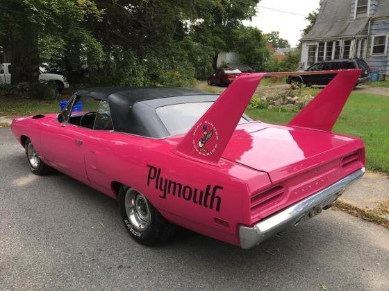 1970 Plymouth Road Runner Superbird Convertible 440 Six Pac