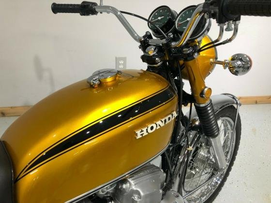 1971 Honda CB750 K1 Restored Gold