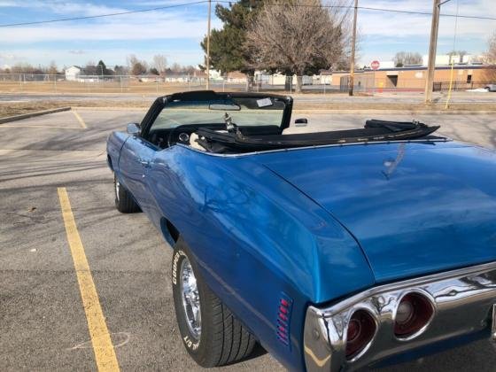 1972 Chevrolet Chevelle 400 v8 Convertible Blue