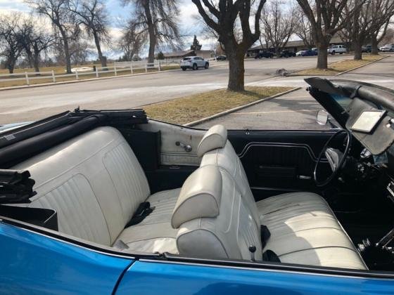 1972 Chevrolet Chevelle 400 v8 Convertible Blue