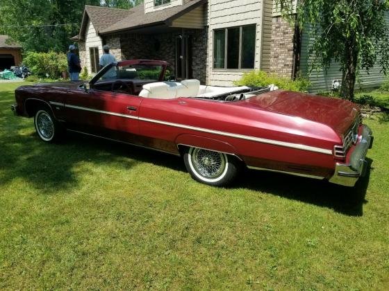 1975 Chevrolet Caprice Convertible Original 454 No Rust