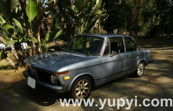 1976 BMW 2002 Coupe 5 Speed Manual