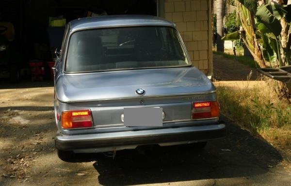 1976 BMW 2002 Coupe 5 Speed Manual