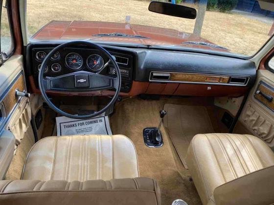 1977 Chevrolet Blazer Cheyenne Chalet Camper 4x4