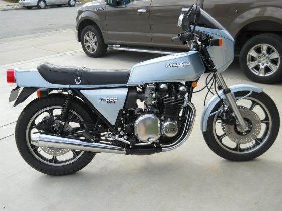 1978 Kawasaki KZ1000 Z1R Restored Blue