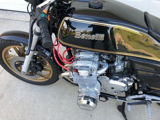 1982 Benelli 900 SEI Sport Bike Black