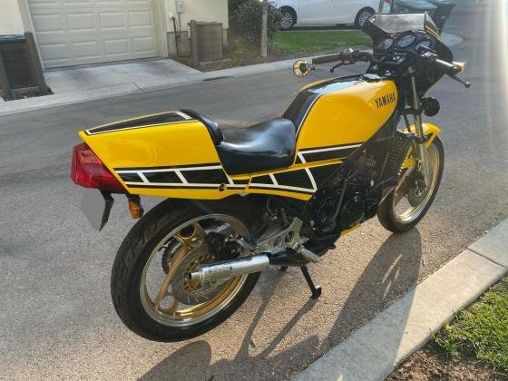 1984 Yamaha RZ350 Rare Classic Sport Bike