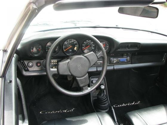 1983 Porsche 911 SC Convertible Manual