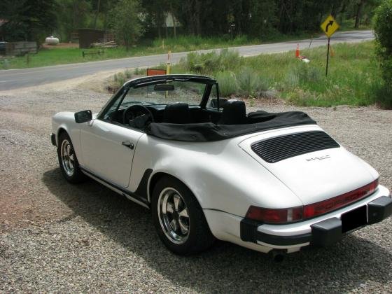 1983 Porsche 911 SC Convertible Manual