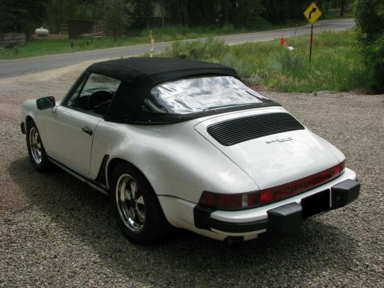 1983 Porsche 911 SC Convertible Manual