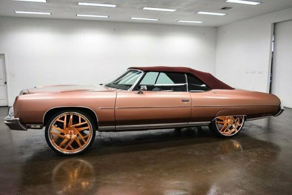 1973 Chevrolet Caprice Classic Champagne Convertible 350