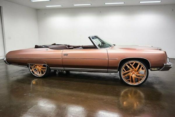 1973 Chevrolet Caprice Classic Champagne Convertible 350