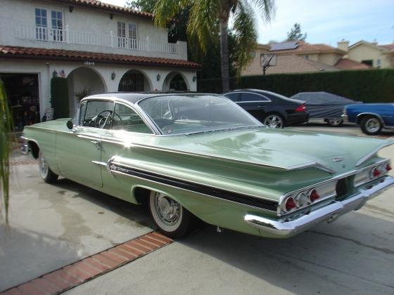 1960 Chevrolet Impala 2 Door Bubbletop Coupe