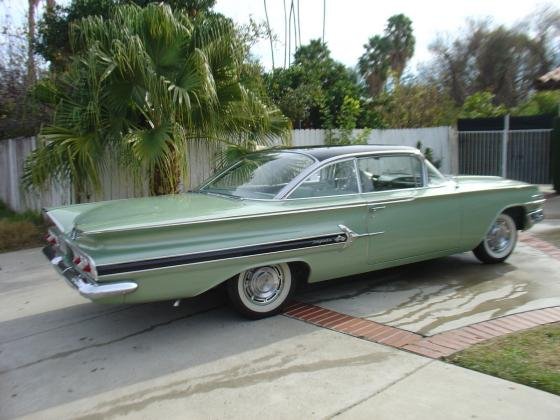 1960 Chevrolet Impala 2 Door Bubbletop Coupe