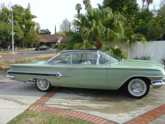 1960 Chevrolet Impala 2 Door Bubbletop Coupe