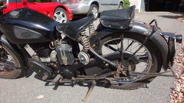 1947 Velocette MSS Original Condition