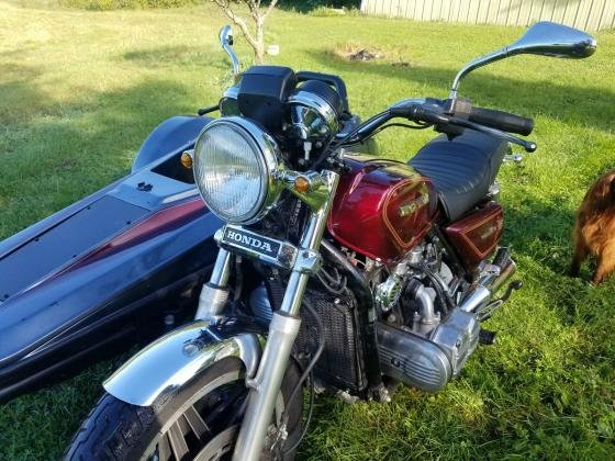 1982 Honda Goldwing GL1100 and Sidecar