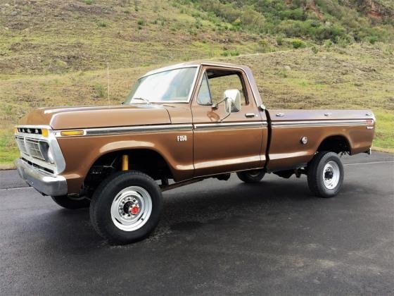 1976 Ford F250 Ranger 4WD Regular Cab