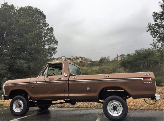 1976 Ford F250 Ranger 4WD Regular Cab