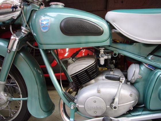 1954 Adler MB 250 Rare Bike